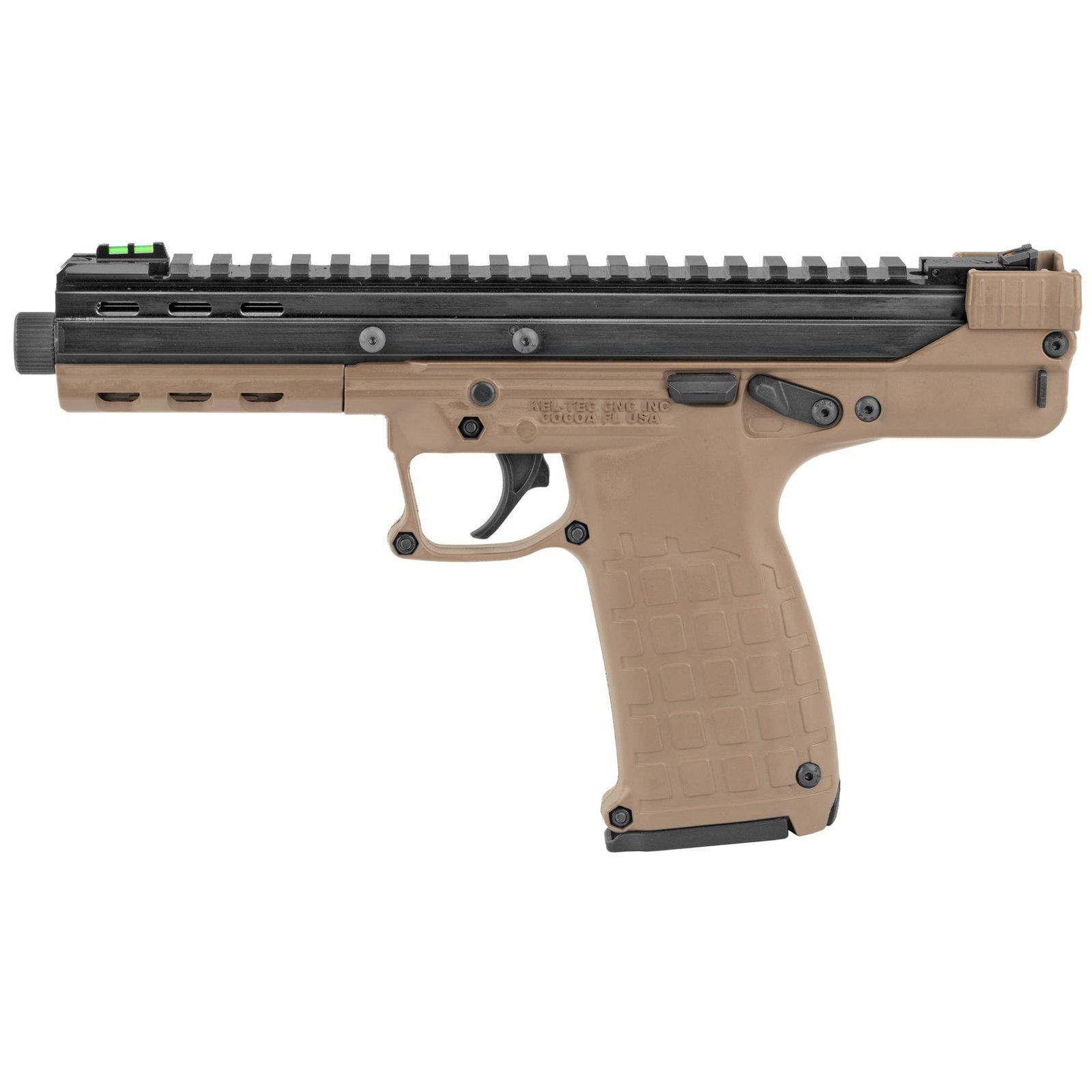 KelTec CP33 Pistol 22LR 33 RD Threaded Barrel Tan Finish KelTec CP33 Pistol 22LR 33 RD Threaded Barrel Tan Finish