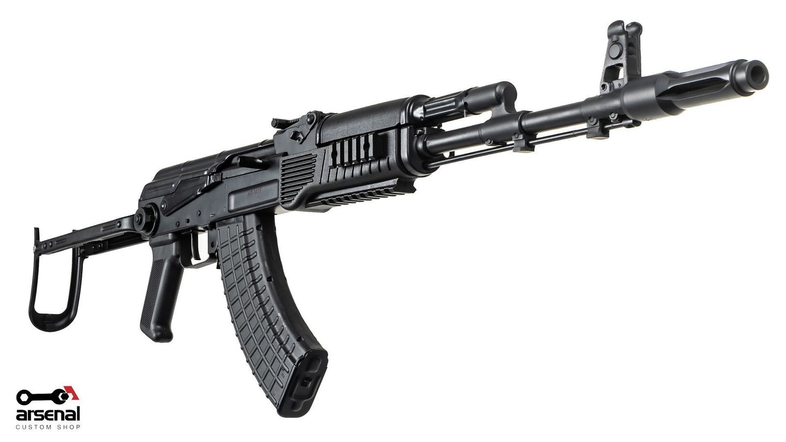 Arsenal SAS M-7 Under-Folder Arsenal Black Cerakote AK47 Picatinny Rail Handguard Limited Edition Arsenal SAS M-7 Under-Folder Arsenal Black Cerakote AK47 Picatinny Rail Handguard Limited Edition