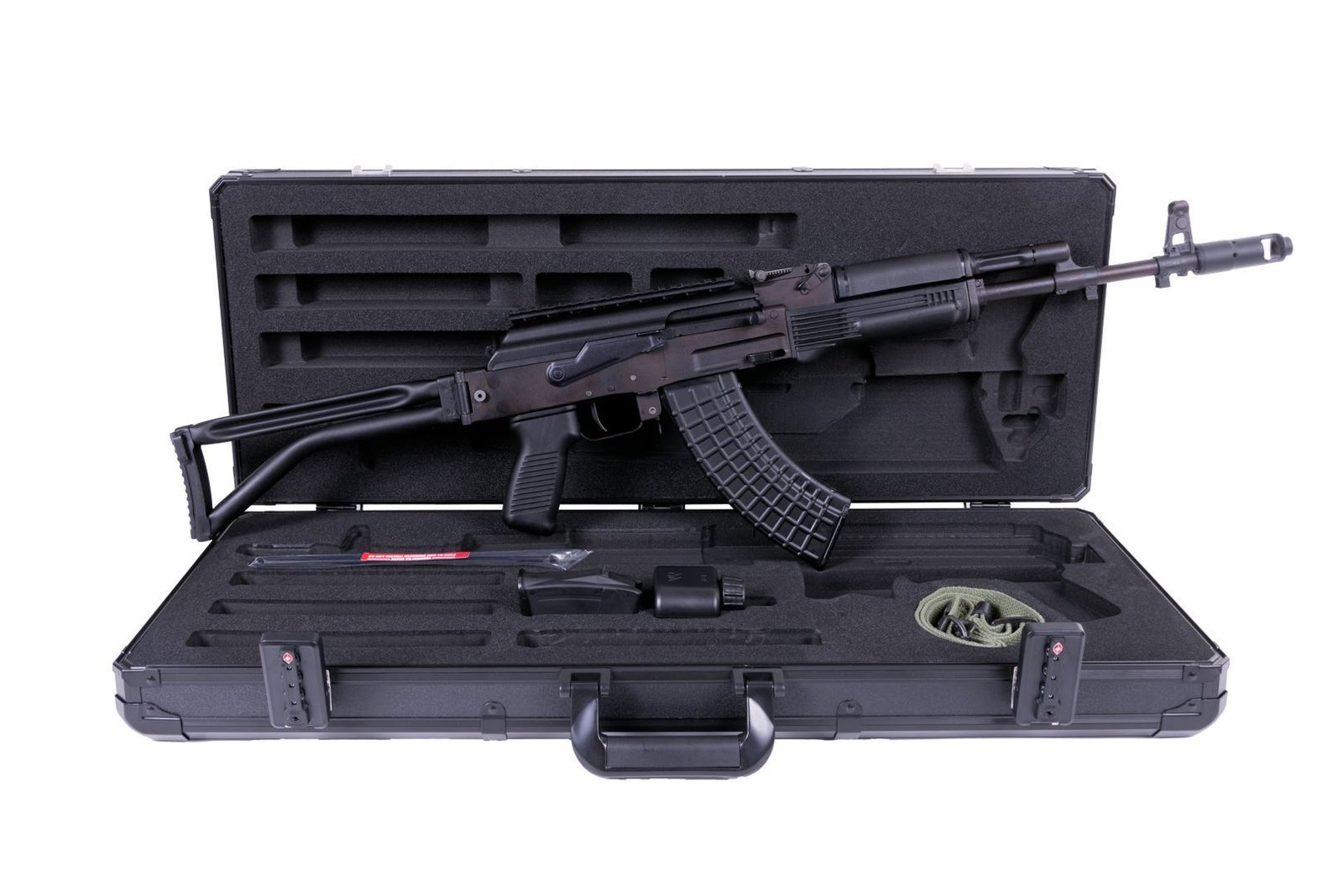 Arsenal SAM7SF Bulgarian Side Folder AK47 Package 30rd Mag SM-13 Rail Custom Hard Case Arsenal SAM7SF Bulgarian Side Folder AK47 Package 30rd Mag SM-13 Rail Custom Hard Case