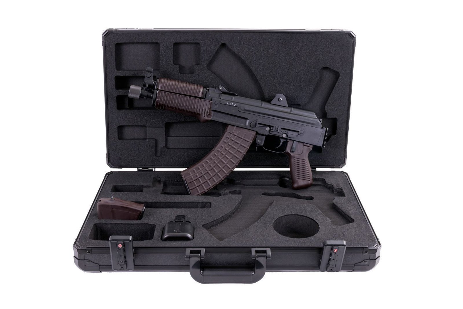 Arsenal SAM7K AK Pistol 7.62x39mm Plum US Furniture 30rd Mag Hard Case Arsenal SAM7K AK Pistol 7.62x39mm Plum US Furniture 30rd Mag Hard Case