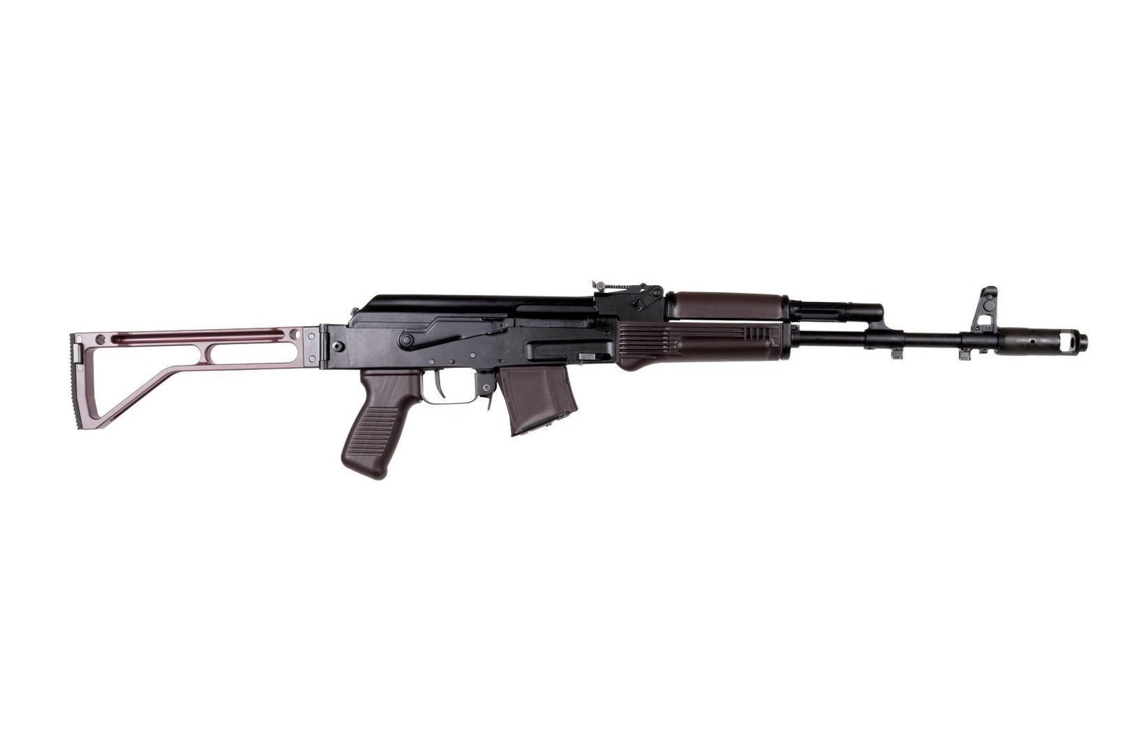Arsenal SAM7SF 7.62x39mm Semi-Auto AK-47 Plum Rifle with Aluminum Side Folding Stock with Cheek Rest & QD Points Arsenal SAM7SF 7.62x39mm Semi-Auto AK-47 Plum Rifle with Aluminum Side Folding Stock with Cheek Rest & QD Points