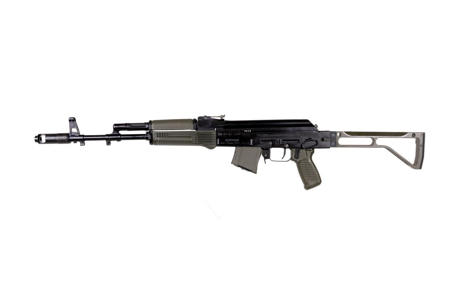 Arsenal SAM7SF 7.62x39mm Semi-Auto AK-47 OD Green Rifle with Aluminum Side Folding Stock with Cheek Rest & QD Points Arsenal SAM7SF 7.62x39mm Semi-Auto AK-47 OD Green Rifle with Aluminum Side Folding Stock with Cheek Rest & QD Points