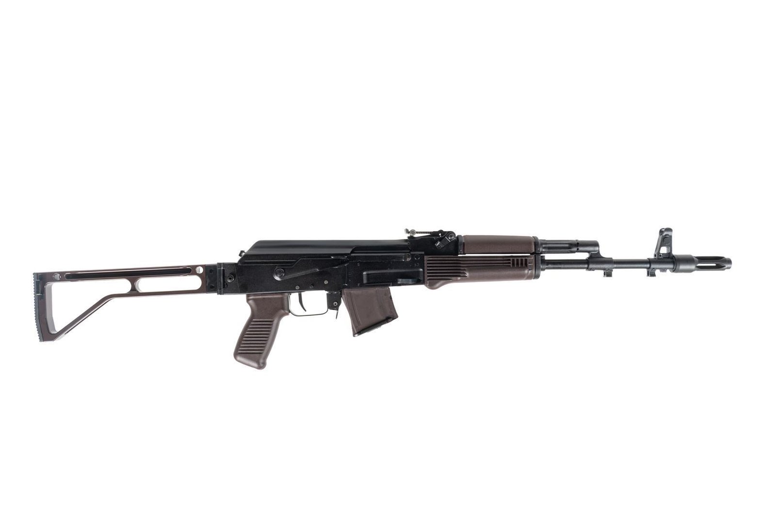 Arsenal SAM7SF 7.62x39mm Semi-Auto AK-47 Rifle with Aluminum Side Folding Stock and Arsenal Hard Case Plum Arsenal SAM7SF 7.62x39mm Semi-Auto AK-47 Rifle with Aluminum Side Folding Stock and Arsenal Hard Case Plum