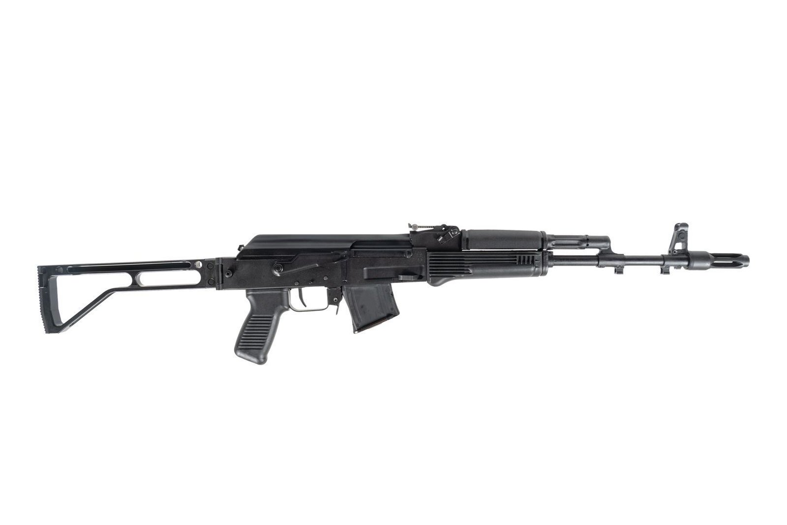 Arsenal SAM7SF 7.62x39mm Semi-Auto AK-47 Rifle with Aluminum Side Folding Stock and Arsenal Hard Case Black Arsenal SAM7SF 7.62x39mm Semi-Auto AK-47 Rifle with Aluminum Side Folding Stock and Arsenal Hard Case Black