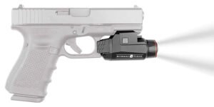 Crimson Trace 0182401 Rail Master  110/420 Lumens, White CREE XPL LED Bulb, Picatinny Rail Mount