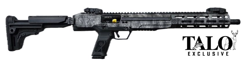 LC Carbine 45 ACP 16.25″ Frazzled Slvr 13-rd TALO LC Carbine 45 ACP 16.25″ Frazzled Slvr 13-rd TALO