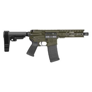 DB15 Pstl 5.56 7″ M-LOK SBA3 Brace ODG 30rd