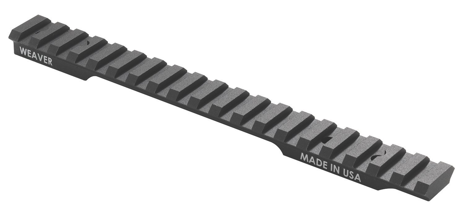Weaver Mounts 99472 Extended Multi-Slot Base Black Anodized Browning AB3 Long Action Weaver Mounts 99472 Extended Multi-Slot Base Black Anodized Browning AB3 Long Action