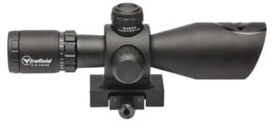 Firefield FF13064 Barrage  Matte Black 2.5-10x40mm Illuminated Red/Green Mil-Dot Reticle