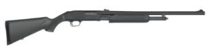500 Slugster 12Ga 24" Adj Sights Blk 5-rd
