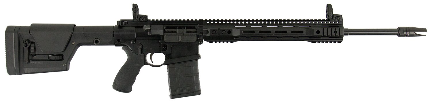 Franklin Armory 0010011BLK Praefector-M Milita 308 Win 20" 20+1 Black Hard Coat Anodized Adjustable Magpul PRS Stock