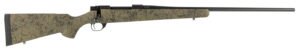 Howa HHS63703 M1500 HS Precision 7mm Rem Mag 3+1 24″ Barrel, Black Metal Finish, Green Black Webbed Fixed HS Precision Stock