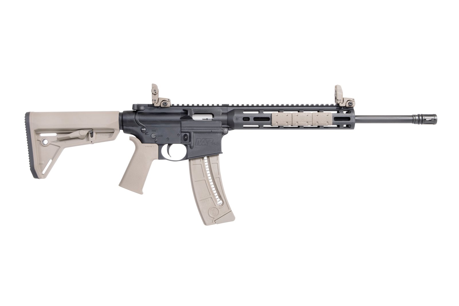 SMITH AND WESSON M&P15-22 SPORT MOE SL 22LR FDE SMITH AND WESSON M&P15-22 SPORT MOE SL 22LR FDE
