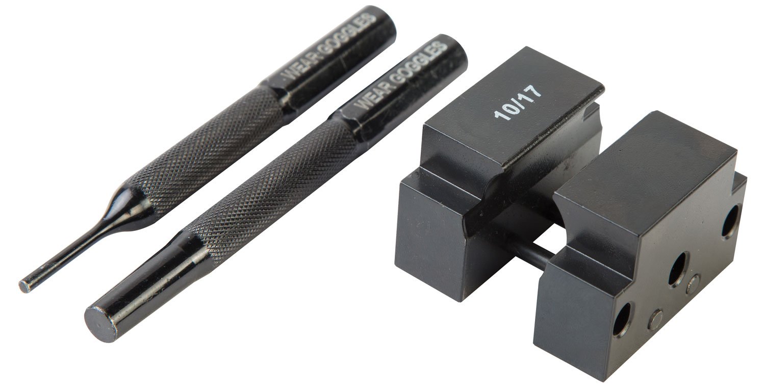 Wheeler 1079898 Gas Block Taper Pin Removal Tool Black Steel Universal Wheeler 1079898 Gas Block Taper Pin Removal Tool Black Steel Universal