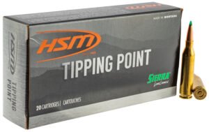 HSM 300645N Tipping Point  30-06 Springfield 165 gr Sierra GameChanger 20 Per Box/ 20 Case