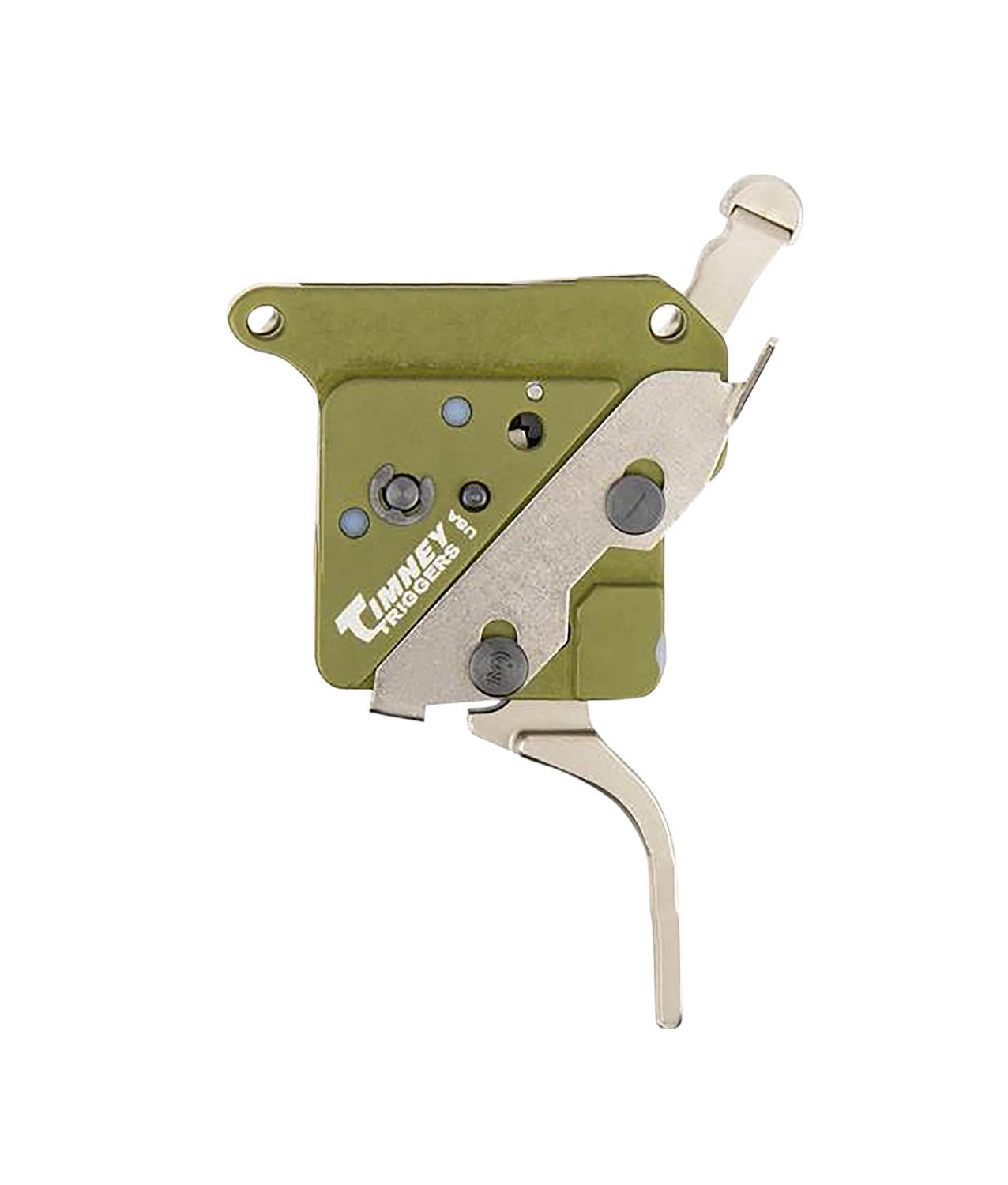 Timney Triggers 51716V2 Elite Hunter Straight Trigger with 3 lbs Draw Weight & Green/Nickel Finish for Remington 700 Right Timney Triggers 51716V2 Elite Hunter Straight Trigger with 3 lbs Draw Weight & Green/Nickel Finish for Remington 700 Right