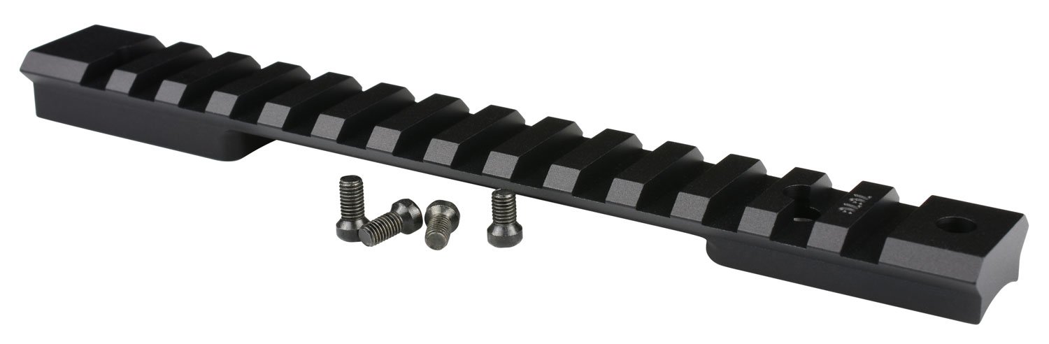 Warne 767220MOA Mountain Tech Tactical Rail Black Anodized Aluminum HS Precision/Bergara Premier/Remington 700 Long Action, 20 MOA
