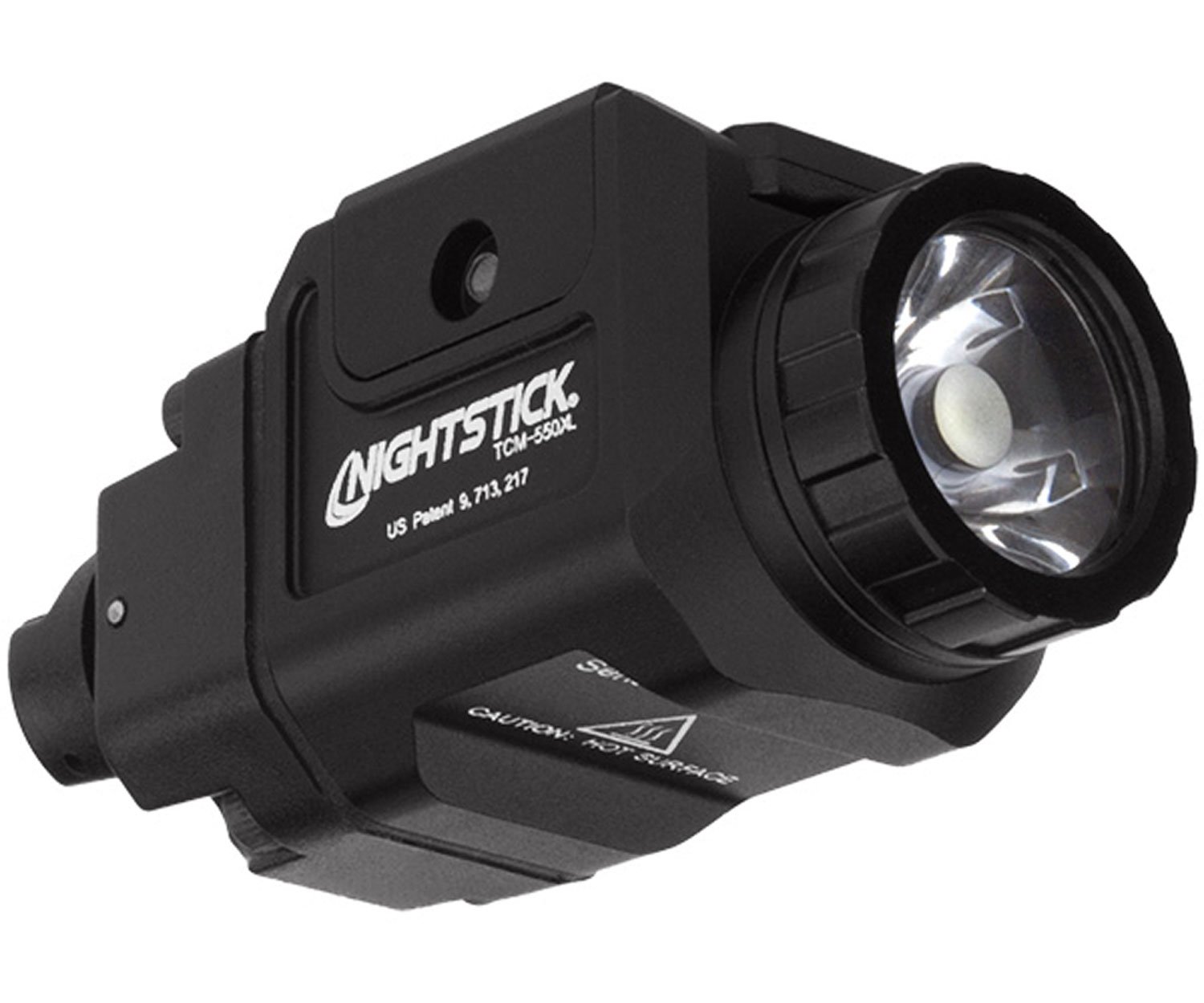 Nightstick TCM550XL Compact Weapon-Mounted Light Black Anodized 550 Lumens White LED Nightstick TCM550XL Compact Weapon-Mounted Light Black Anodized 550 Lumens White LED