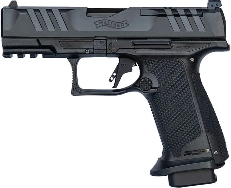 WALTHER PDP F-SERIES PRO E 9MM PISTOL 3.5" BLACK 3-10RD MAGS - Image 2