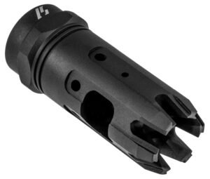 Strike Industries MK9COMP Mini King Comp Black Steel with 1/2″-28 tpi Threads & 2.30″ OAL for 9mm Luger AR-Platform