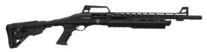 Silver Eagle Arms RZ17TAC RZ17 Tactical 12 Gauge 3″ 4+1 18.50″ Chrome-Lined Barrel, Black Steel Receiver, Black Fixed Adjustable Length & Comb Stock, Pistol Grip