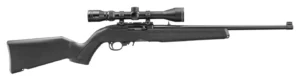 RUGER 10/22 SCOPED VIRIDIAN EON 3-9X40 22LR RIFLE 18.5″ BLACK POLYMER, MLOK SLOTS 1-10RD MAG