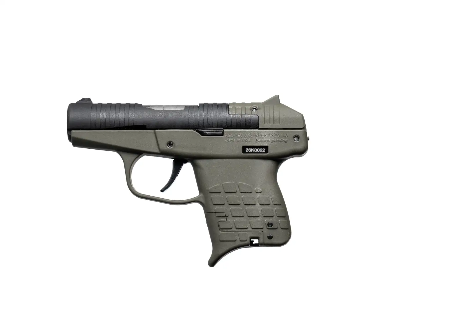 KELTEC PR3AT GREEN FINISH 10RD