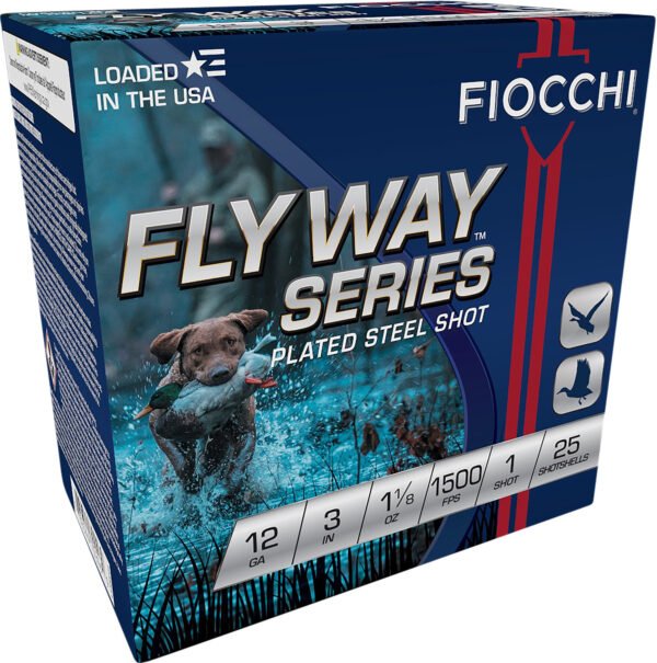 Fiocchi 123ST1 Flyway  12Gauge 3″ 1 1/8oz 1Shot 25 Per Box/10 Case