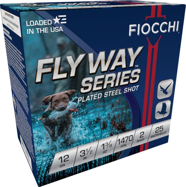 Fiocchi 1235ST2 Flyway  12Gauge 3.50″ 1 3/8oz 2Shot 25 Per Box/10 Case