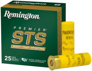 Remington Ammunition 28059 Premier STS  20 Gauge 2.75″ 7/8 oz 8 Shot 25 Per Box/ 10 Cs