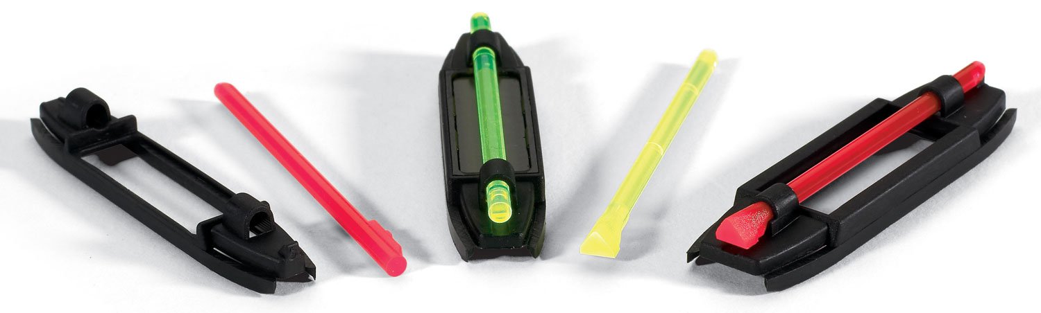 Browning 12859 HI-Viz Bird Buster For Browning Shotguns, Green/Red/Yellow LitePipes Front Browning 12859 HI-Viz Bird Buster For Browning Shotguns, Green/Red/Yellow LitePipes Front