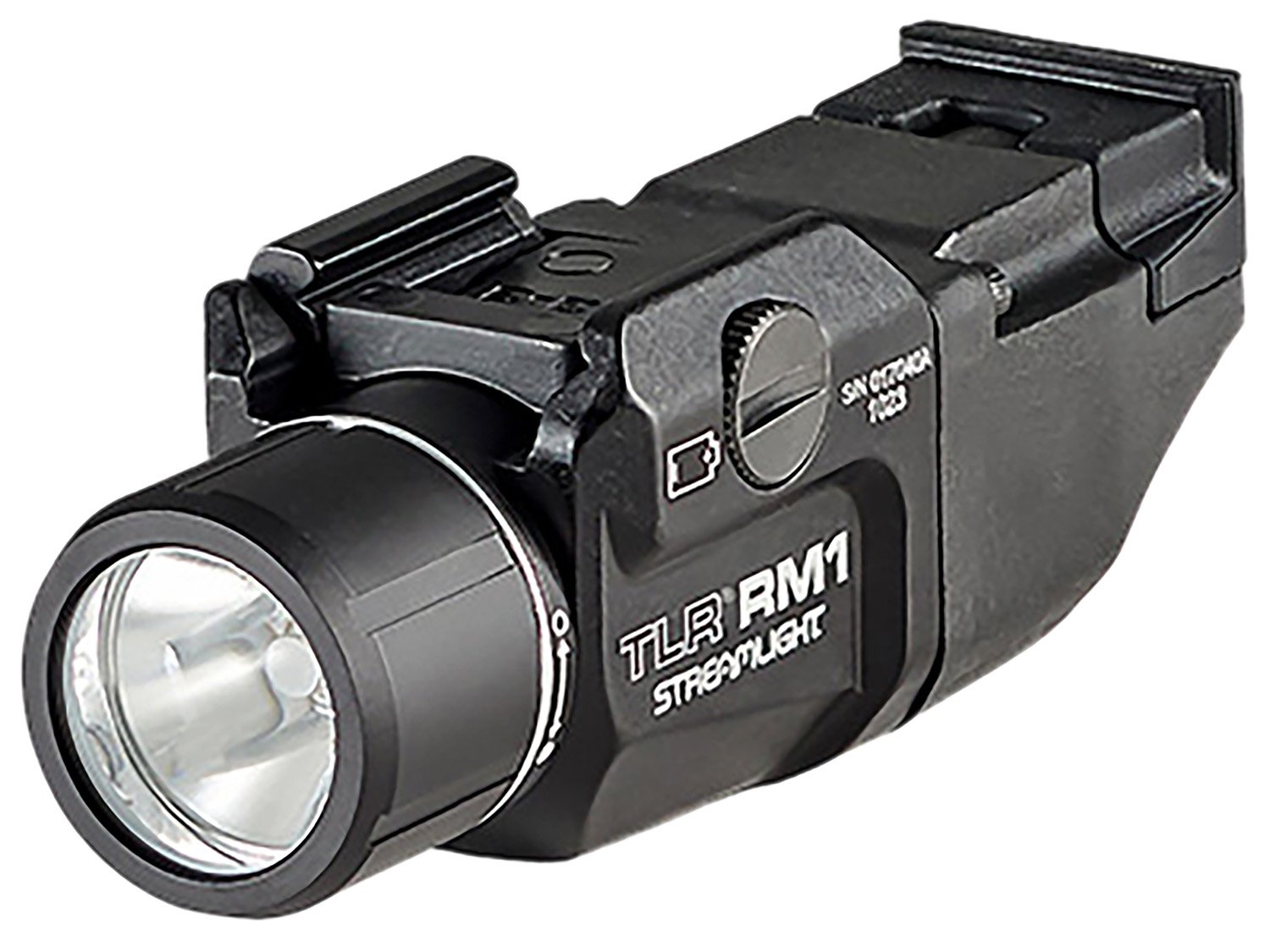 Streamlight 69441 TLR-1 RM Black Anodized Aluminum, 500 Lumens, White 210 Meters Beam, Picatinny Rail Mount Streamlight 69441 TLR-1 RM Black Anodized Aluminum, 500 Lumens, White 210 Meters Beam, Picatinny Rail Mount