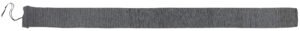 Allen 13105 Oversized Gun Sock  Black/Heather Gray, Silicone Treatment & Drawstring Closure Fits Guns w/Large Scopes up to 52"