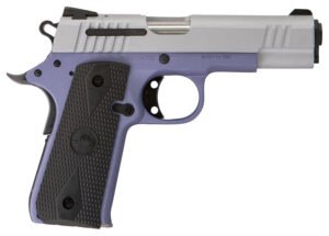 Citadel CIT380OLALA M1911 Baby Compact Frame 380 ACP 7+1, 3.75″ Stainless Steel Barrel, Silver Serrated Steel Slide, Crushed Orchard Cerakote Aluminum Frame w/Beavertail, Ambidextrous
