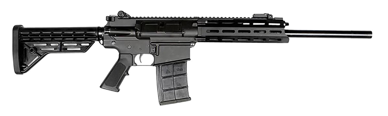 JTS Shotgun M12AR M12AR 12 Gauge Semi-Auto 3" 5- 2.75" Shells, 18.70" Black Steel Barrel, Black Receiver w/Picatinny Rail, Black Synthetic Stock, M-LOK Forend, Black Polymer Grip