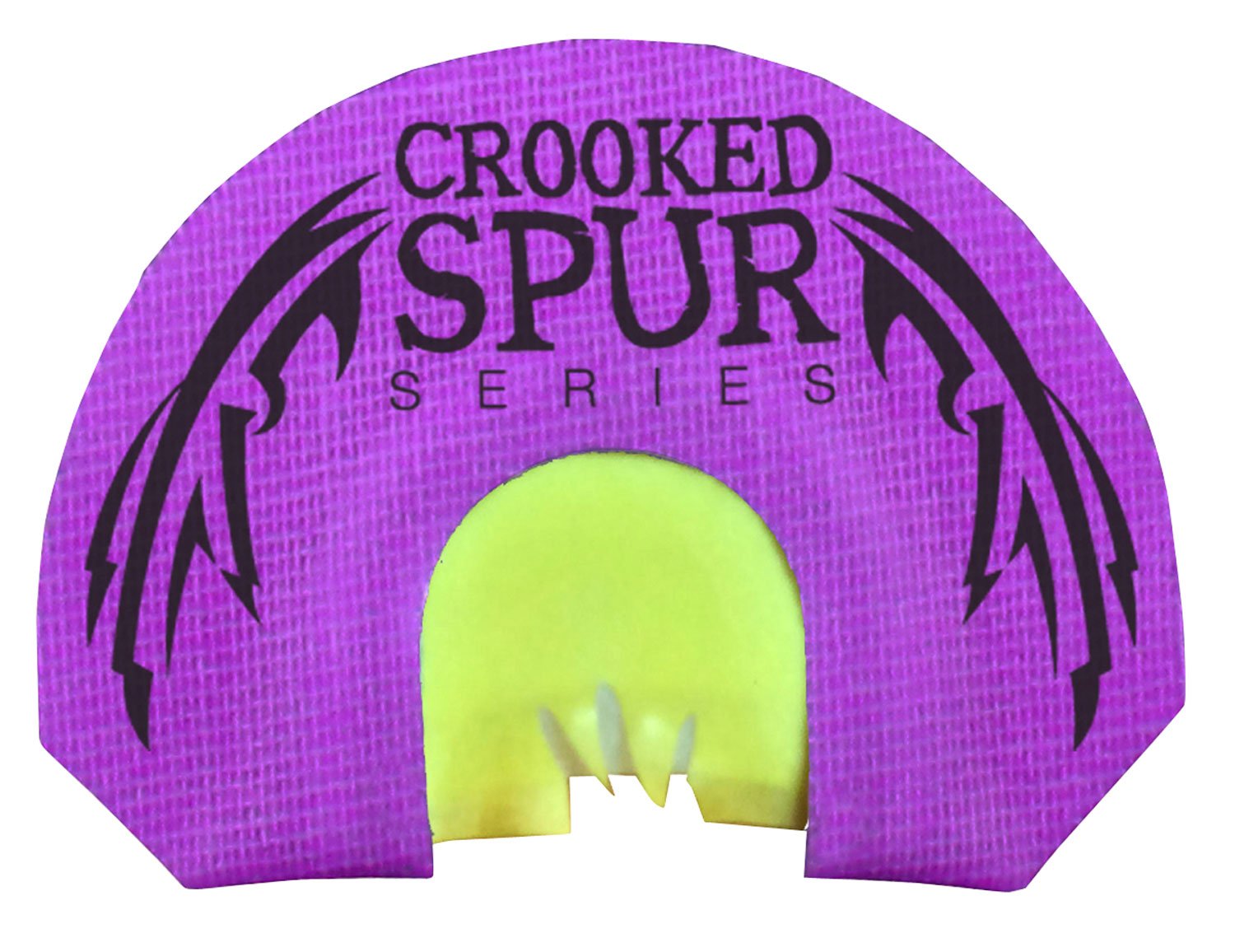 Foxpro CSMOUTHVFANG Crooked Spur V-Fang Diaphragm Call Triple Reed Turkey Sounds Attracts Turkeys Purple Foxpro CSMOUTHVFANG Crooked Spur V-Fang Diaphragm Call Triple Reed Turkey Sounds Attracts Turkeys Purple