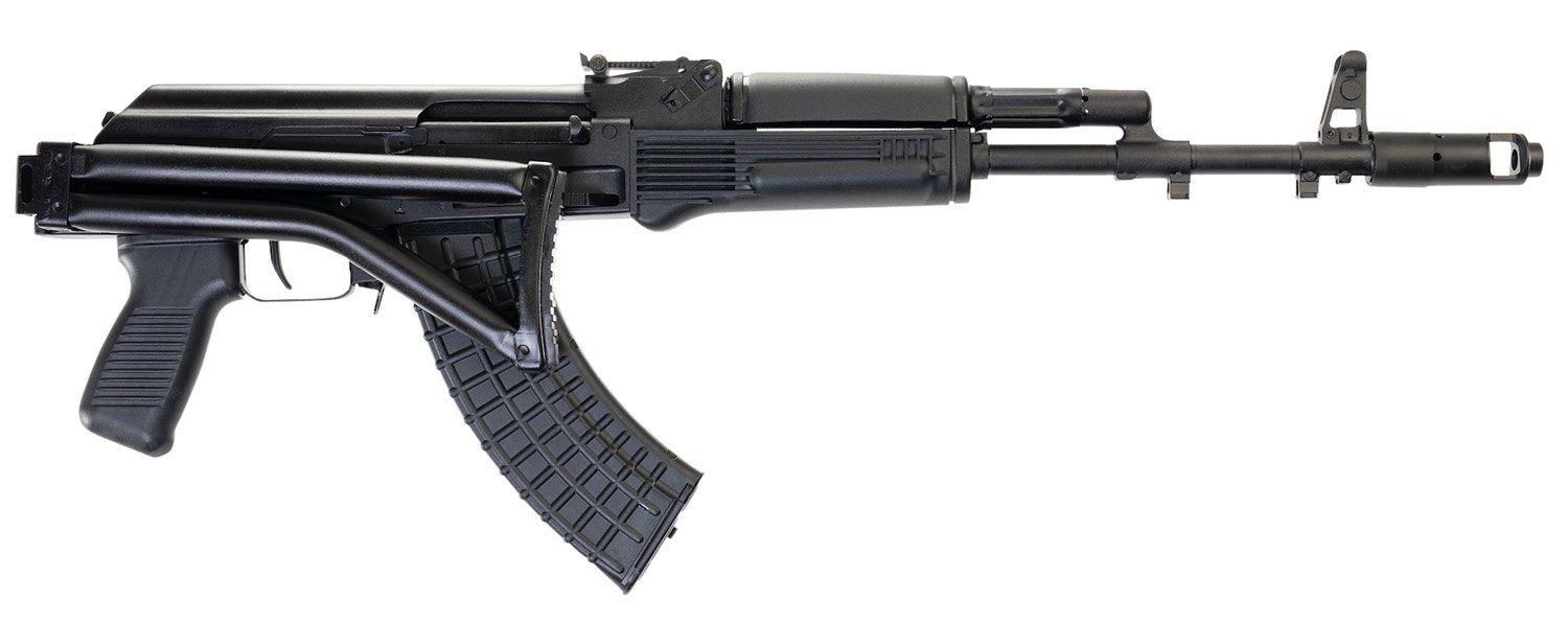 Arsenal SAM7SF-84E SAM7SF 84E 7.62x39mm 10+1 16.33″ Black Steel Threaded Barrel, Black Forged & Milled Aluminum Receiver, Black Synthetic Folding Right Side Stock, Black Polymer Grip Arsenal SAM7SF-84E SAM7SF 84E 7.62x39mm 10+1 16.33″ Black Steel Threaded Barrel, Black Forged & Milled Aluminum Receiver, Black Synthetic Folding Right Side Stock, Black Polymer Grip