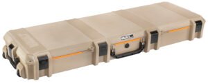 Pelican VCV800 Vault Double Rifle Case 53″ Tan Polymer Foam Padding