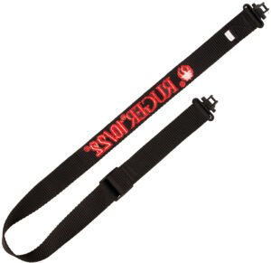 Ruger 27838 10/22  Black/Red Webbing 22-40″ OAL Adjustable Rifle