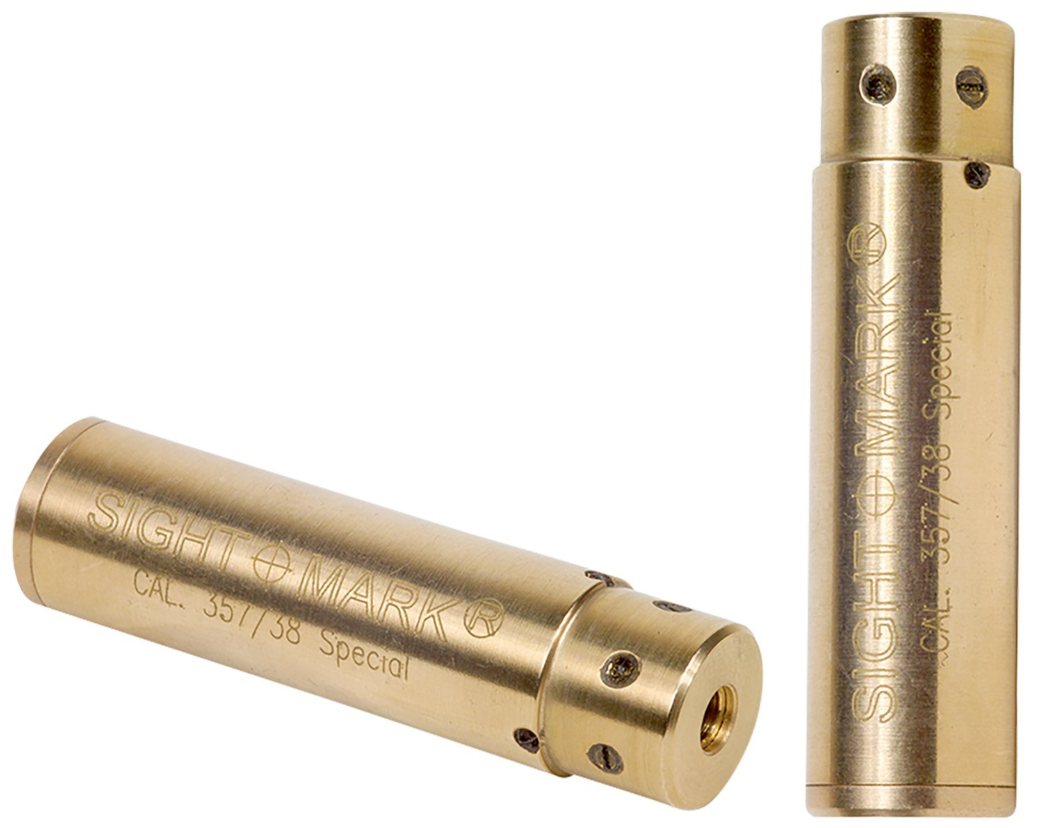 Sightmark SM39018 Boresight Red Laser for 38 Special/357 Mag Brass Includes Battery Pack & Carrying Case Sightmark SM39018 Boresight Red Laser for 38 Special/357 Mag Brass Includes Battery Pack & Carrying Case