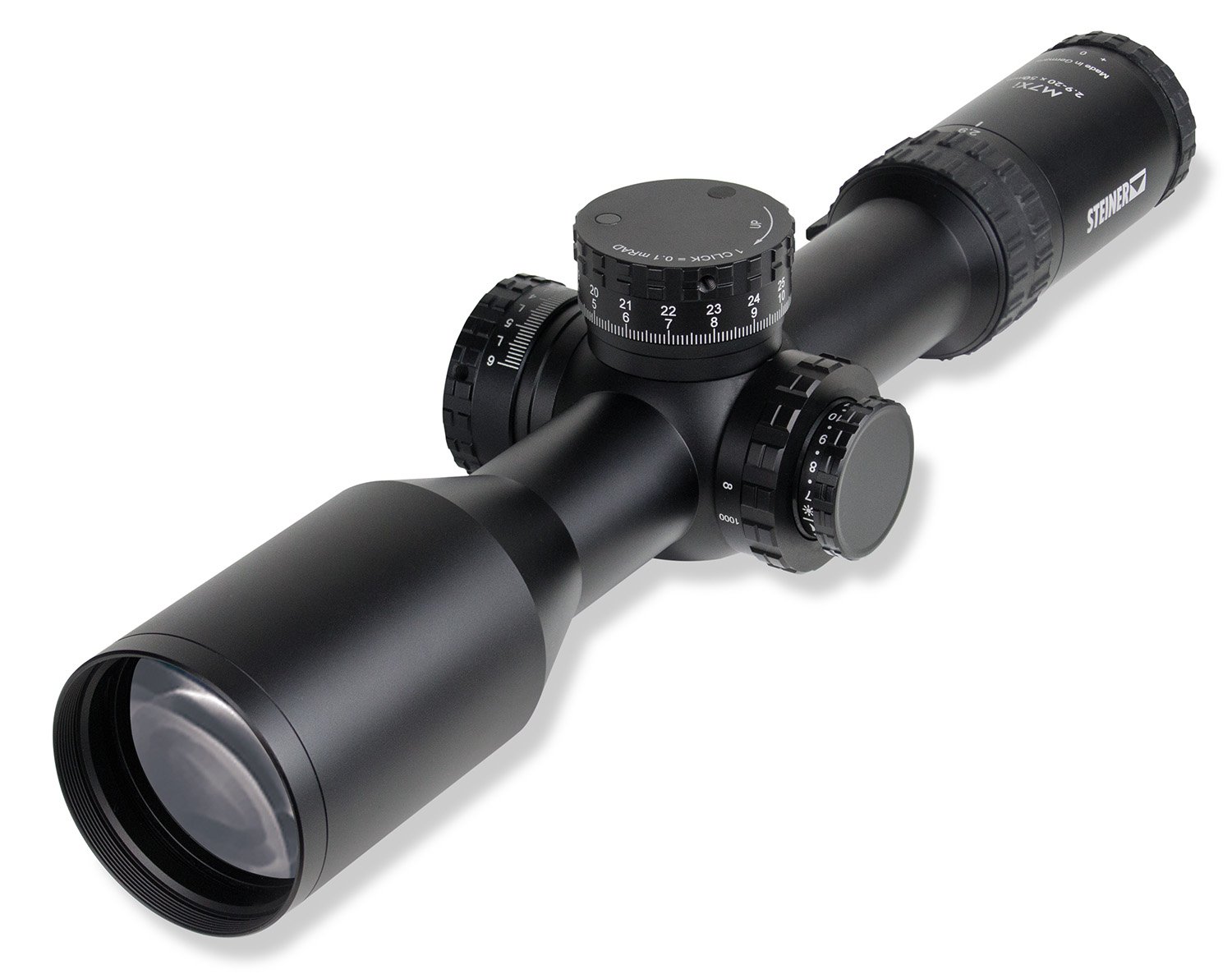 Steiner 8717MSR2 M7Xi M-Series Black 2.9-20x50mm 34mm Tube MSR2 Reticle Steiner 8717MSR2 M7Xi M-Series Black 2.9-20x50mm 34mm Tube MSR2 Reticle