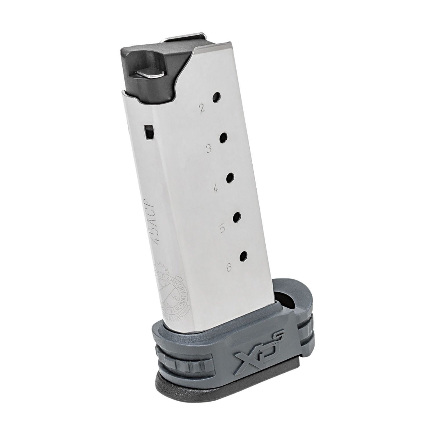 Springfield Armory XDS5006Y XD-S 6rd 45 ACP SS/Gray Steel