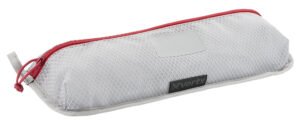 Vertx VTX5205AGYNA Overflow Pouch 2 pk, Large Size made of White Nylon with Mesh & Red Accents, YKK Zipper & Durable Hook Back Panel 15.50″ W x 5.20″ H Dimensions