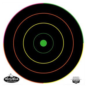 Birchwood Casey 35870 Dirty Bird  Bullseye Tagboard Target 12" 100 Per Pkg