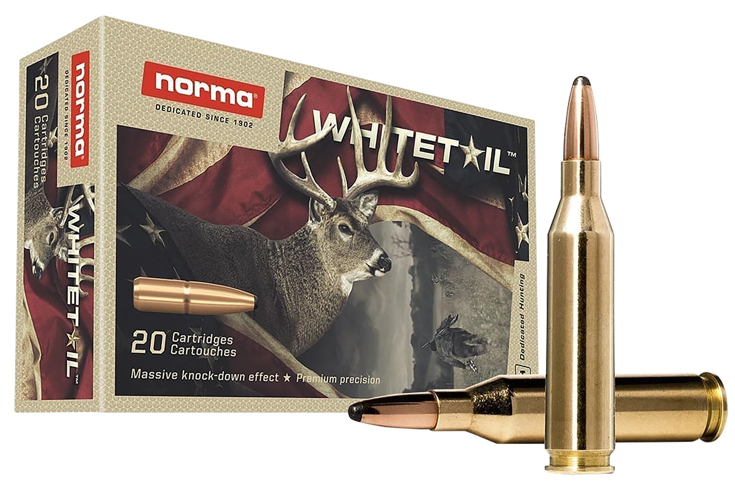 Norma Ammunition 20160462 Dedicated Hunting Whitetail 243Win 100gr Pointed Soft Point 20 Per Box/10 Case Norma Ammunition 20160462 Dedicated Hunting Whitetail 243Win 100gr Pointed Soft Point 20 Per Box/10 Case