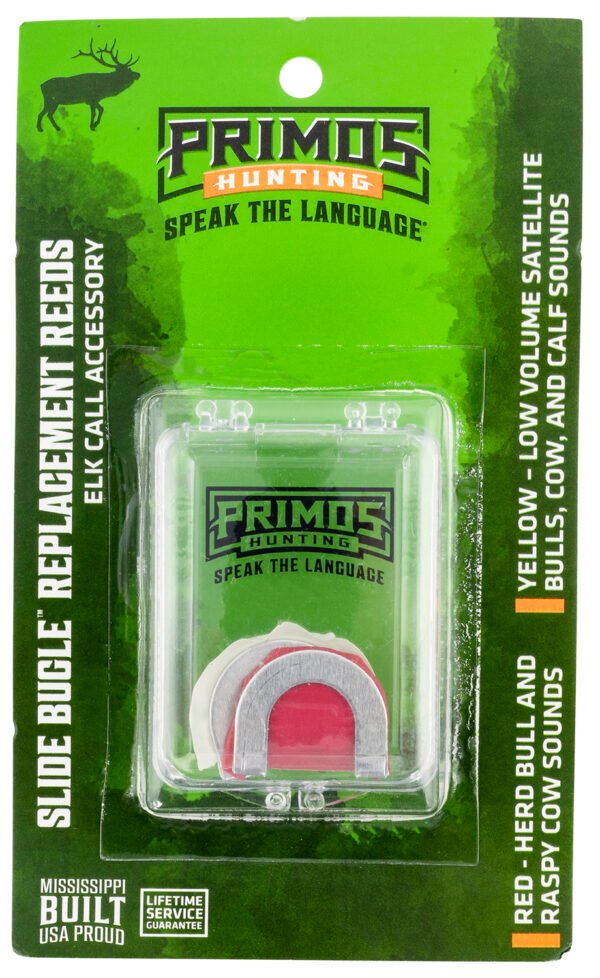 Primos PS932MC Slide Bugle Replacement Diaphragm Red/Yellow 2 Per Pkg