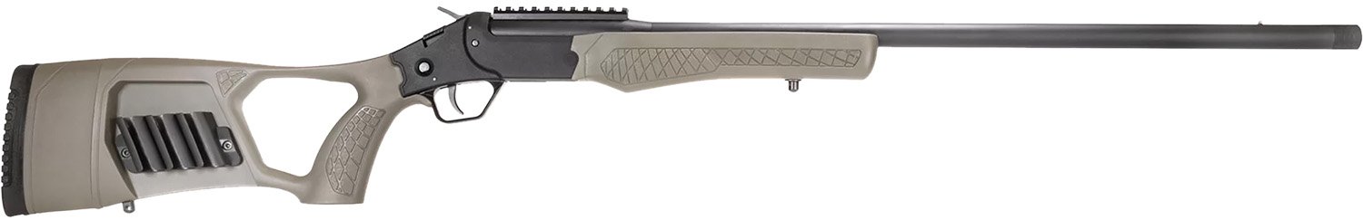 Rossi SSP20TKY Tuffy Turkey 20 Gauge 1rd 26″ Alloy Steel Barrel & Receiver w/Matte Black Finish, Synthetic OD Green Fixed Thumbhole Stock w/Shell Holder, Ambidextrous (Youth) Rossi SSP20TKY Tuffy Turkey 20 Gauge 1rd 26″ Alloy Steel Barrel & Receiver w/Matte Black Finish, Synthetic OD Green Fixed Thumbhole Stock w/Shell Holder, Ambidextrous (Youth)