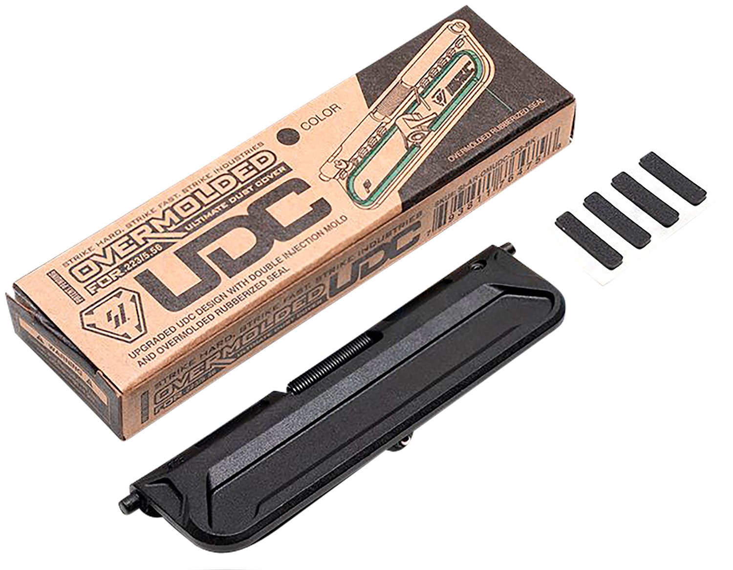 Strike Industries AROMUDC223BK Ultimate Dust Cover AR-OMUDC Black Polymer for AR-15 Strike Industries AROMUDC223BK Ultimate Dust Cover AR-OMUDC Black Polymer for AR-15