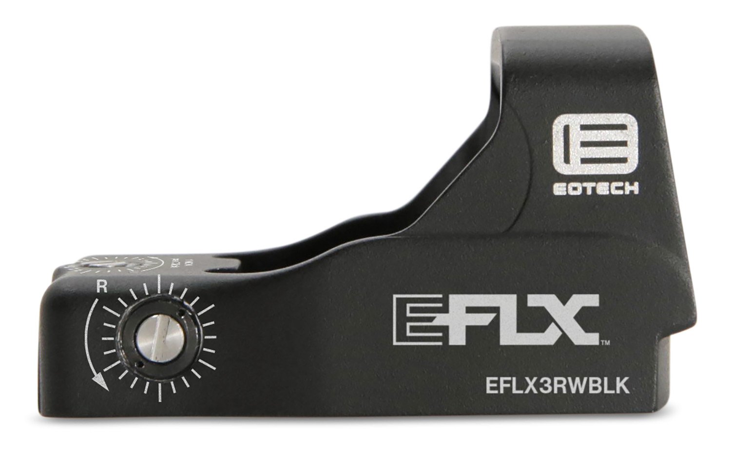 Eotech EFLX3RWBLK EFLX Mini Reflex Sight Matte Black 1 x 3 MOA Red Dot Eotech EFLX3RWBLK EFLX Mini Reflex Sight Matte Black 1 x 3 MOA Red Dot