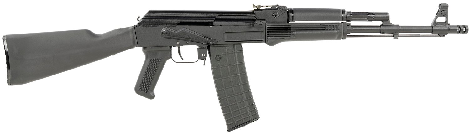 Arsenal SAM567 SAM5 5.56x45mm NATO 30+ 16.30″ Barrel, Matte Black Finish, Fixed Synthetic Stock & Polymer Grip, Fime Enhanced Fire Control Group Arsenal SAM567 SAM5 5.56x45mm NATO 30+ 16.30″ Barrel, Matte Black Finish, Fixed Synthetic Stock & Polymer Grip, Fime Enhanced Fire Control Group
